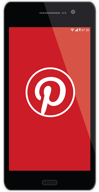 Don't forget about Pinterest - cell phone pinterest logo
